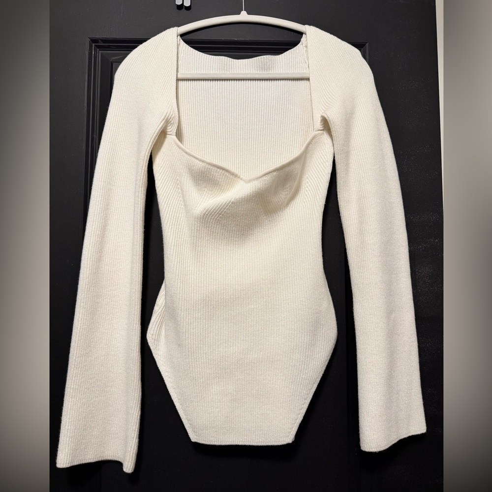 Off white sweater